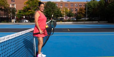 Visit the Community through tennis page