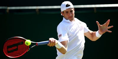 Visit the Isner wins Newport title page