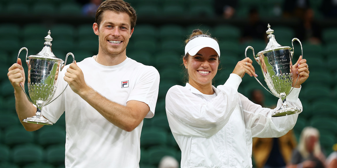 Krawczyk wins second mixed doubles Grand Slam at Wimbledon