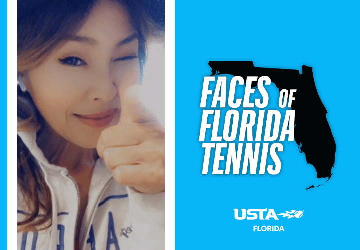 Alachua County’s Jade Park named USTA Florida Tennis Volunteer of the Month