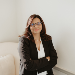 Christina Colangelo smiling at the camera