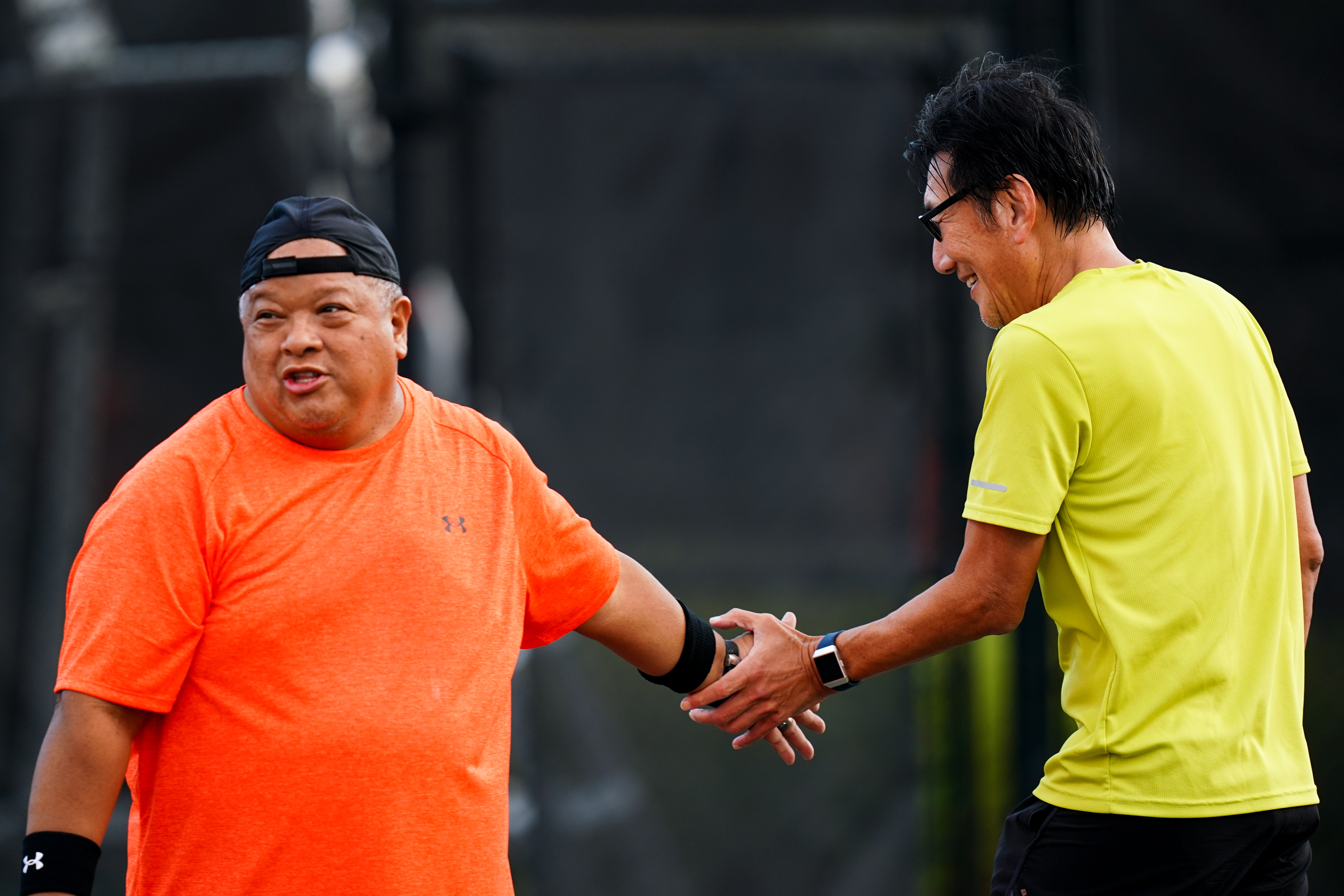 Foto de acción durante el 2021 Campeonato Nacional de la Liga USTA para adultos 55 y mayores 6.0/ 9.0 el domingo 31 de octubre de 2021 en el Campus Nacional de la USTA en Orlando, Florida. (Foto de Manuela Davies/USTA)
