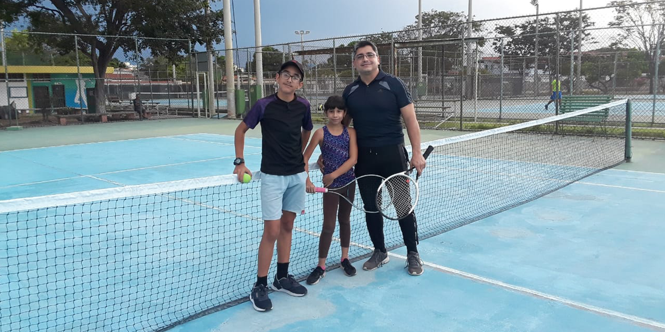 How the Salas family brought their love for tennis from Venezuela to ...