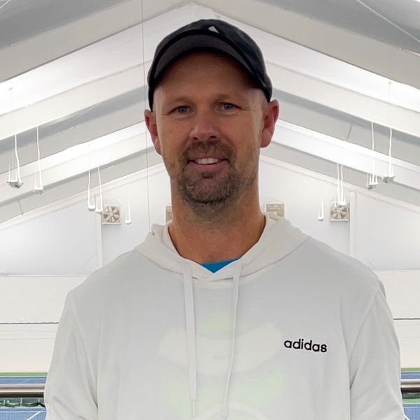 Tenista profesional principal en el Centro de Tenis de Vancouver