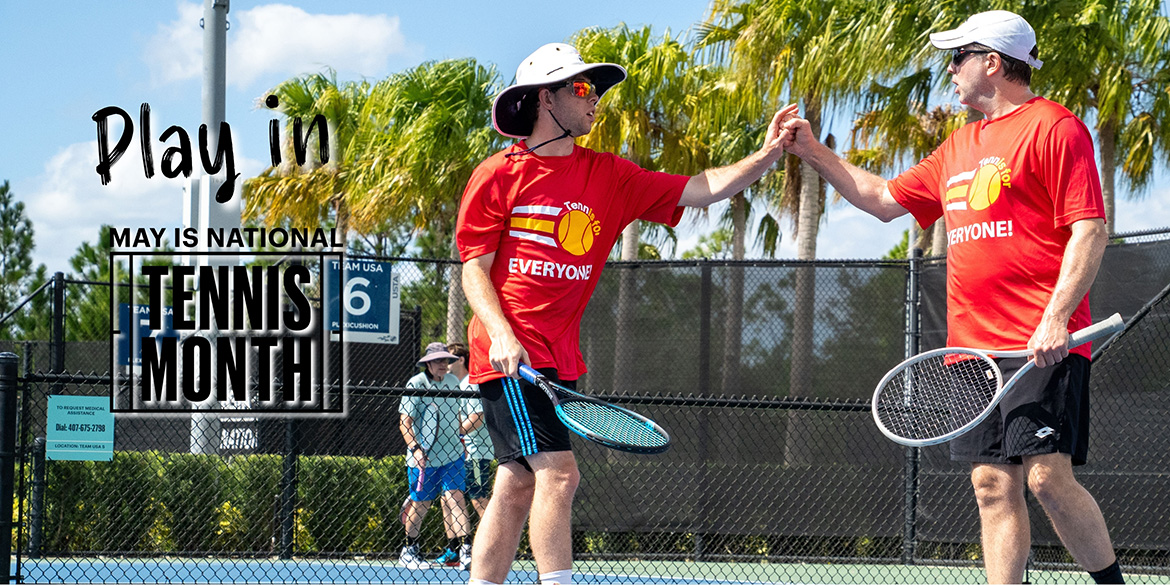 Play in May - National Tennis Month