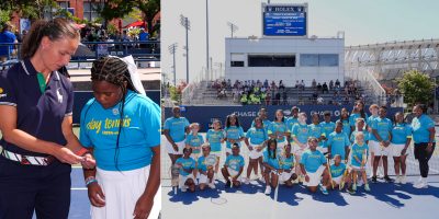 Visit the NJTL juniors at US Open page