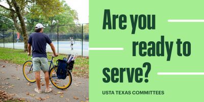 Visit the USTA Texas Committees page