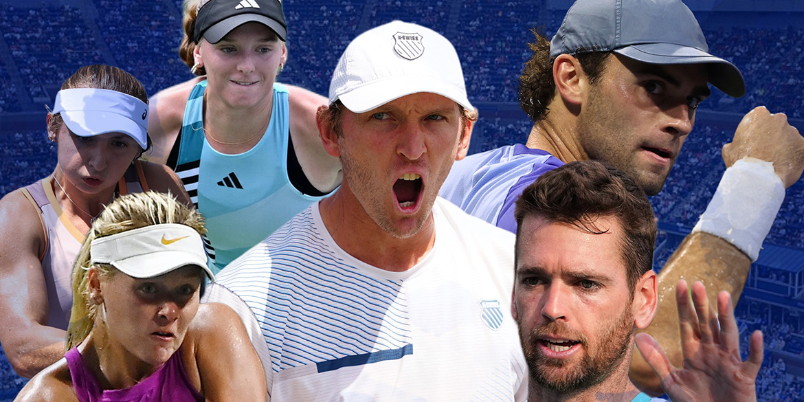 Texans at the 2024 US Open