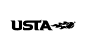 USTA logo in black