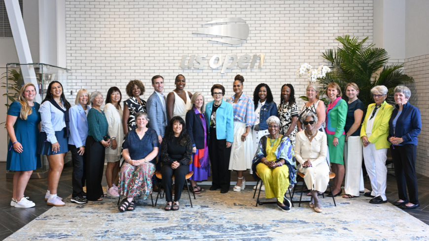 Tennis trailblazer Jean Larrick celebrated at US Open as Champion of