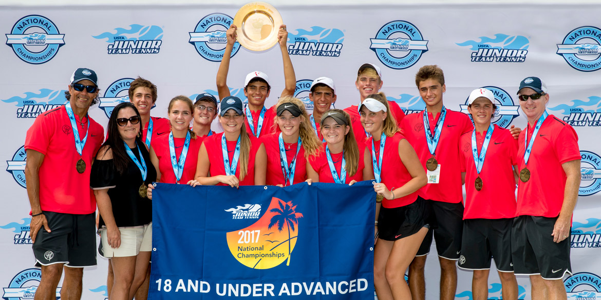 CHAMPS CROWNED AT 18U JUNIOR TEAM TENNIS NATIONALS