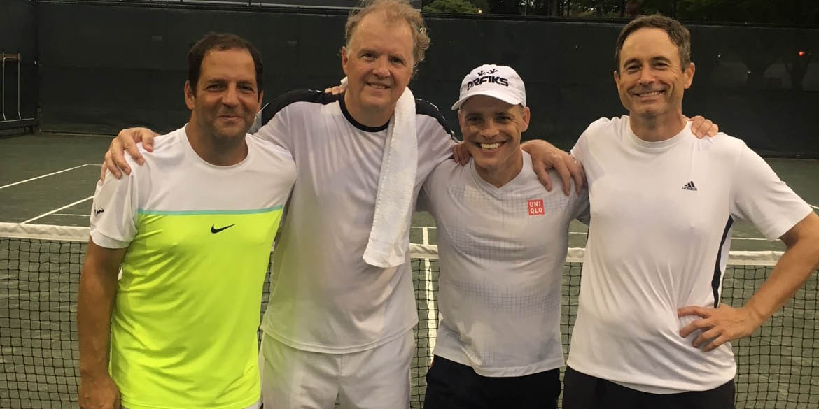 Seniors compete in final clay court slam