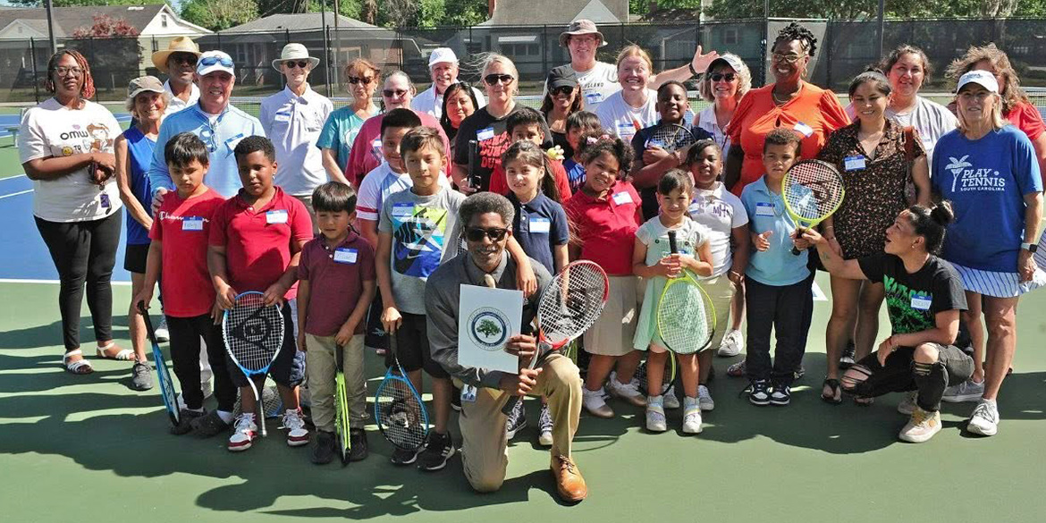 North Charleston proclaims National Tennis Month while hosting ...