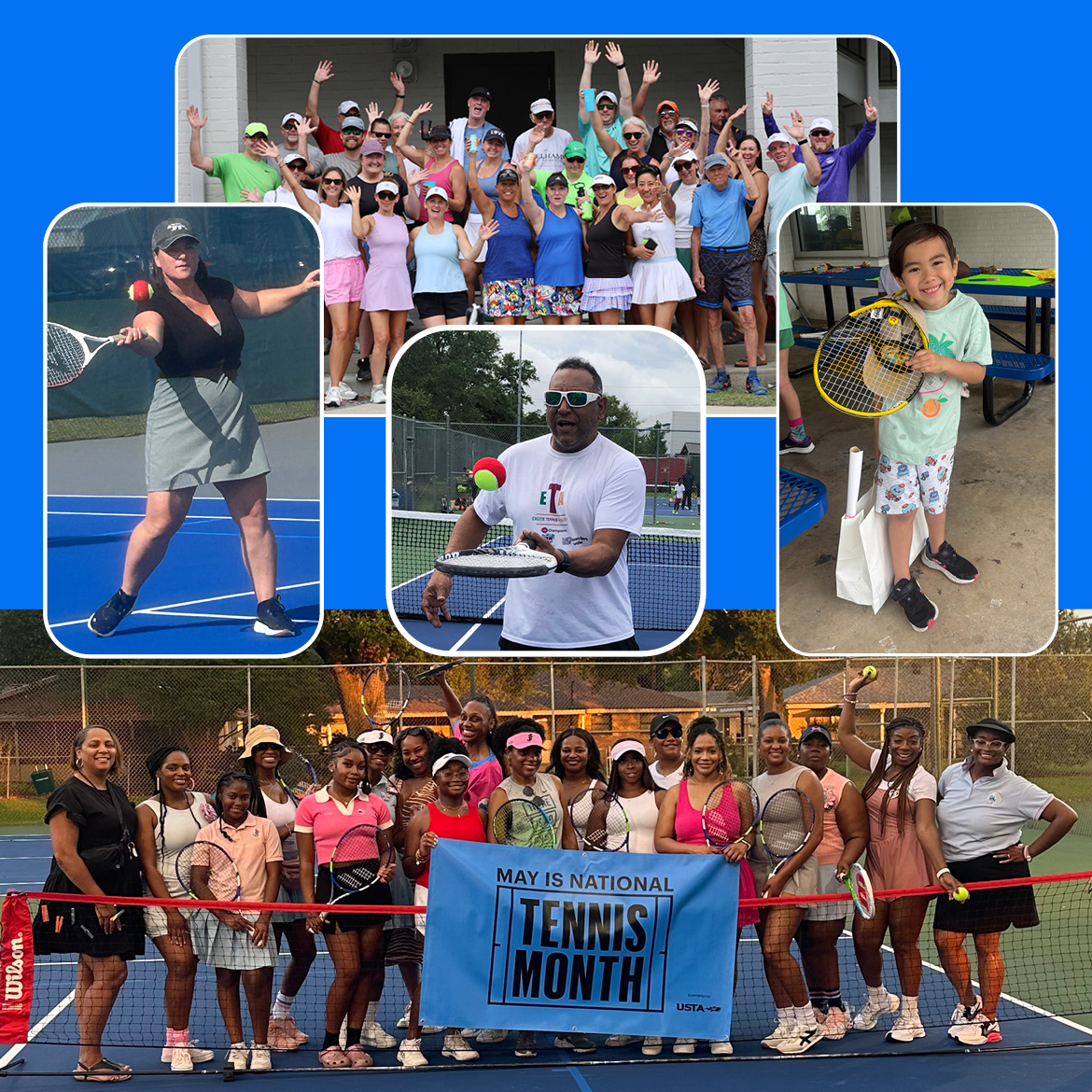 Play in May - National Tennis Month