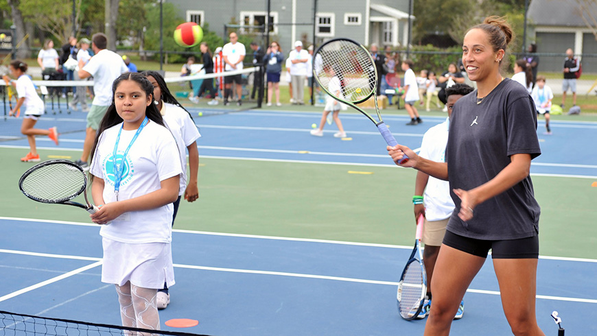 Kindness Wins de Madison Keys renueva canchas en North Charleston